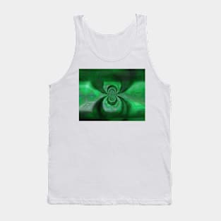 Green Copper Vortex Tank Top